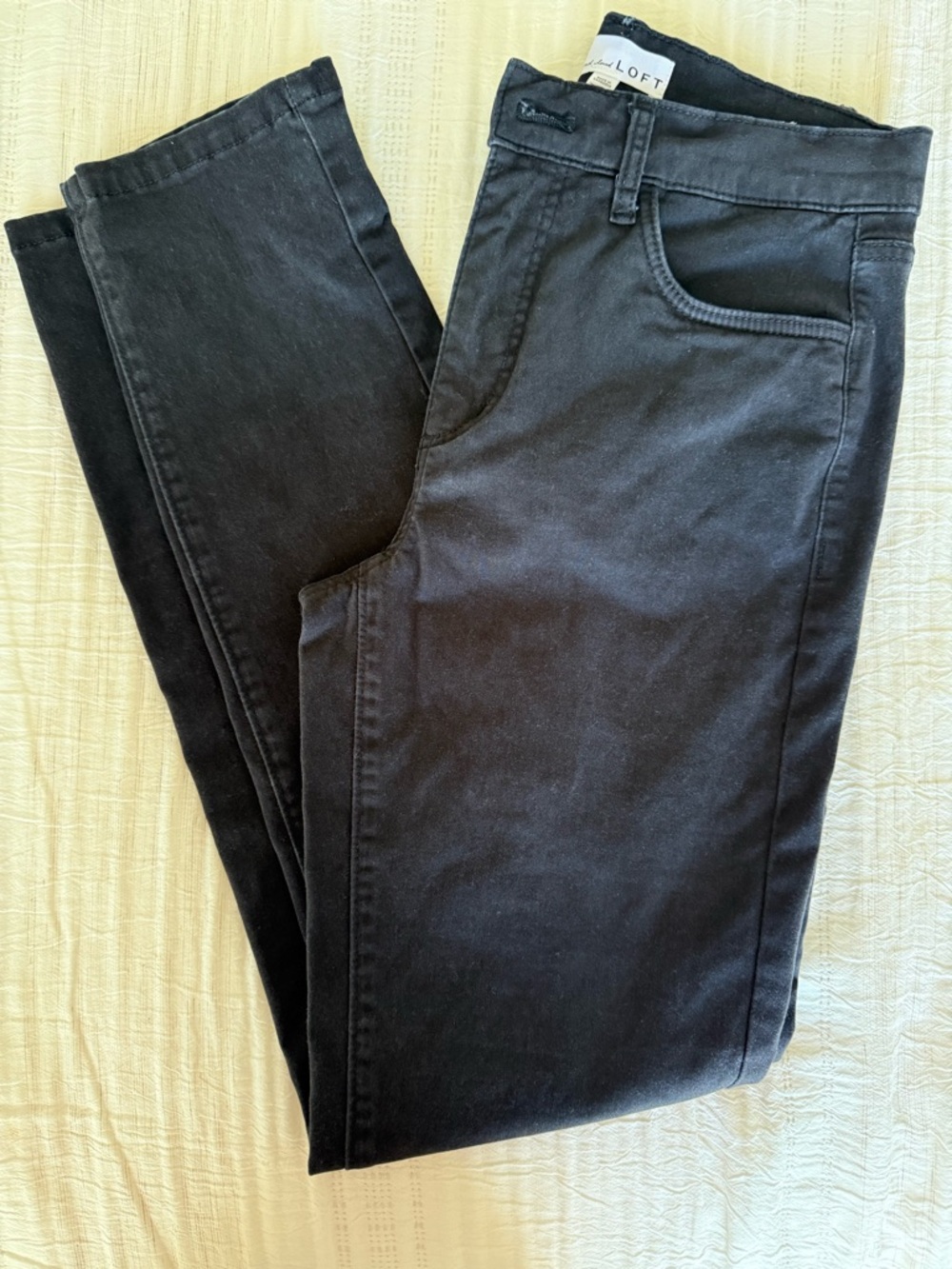LOFT Black Skinny Jeans